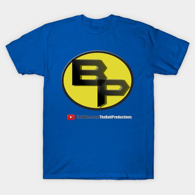 TheBattProductions Logo Shirt (Outlined) T-Shirt by thebattproductions